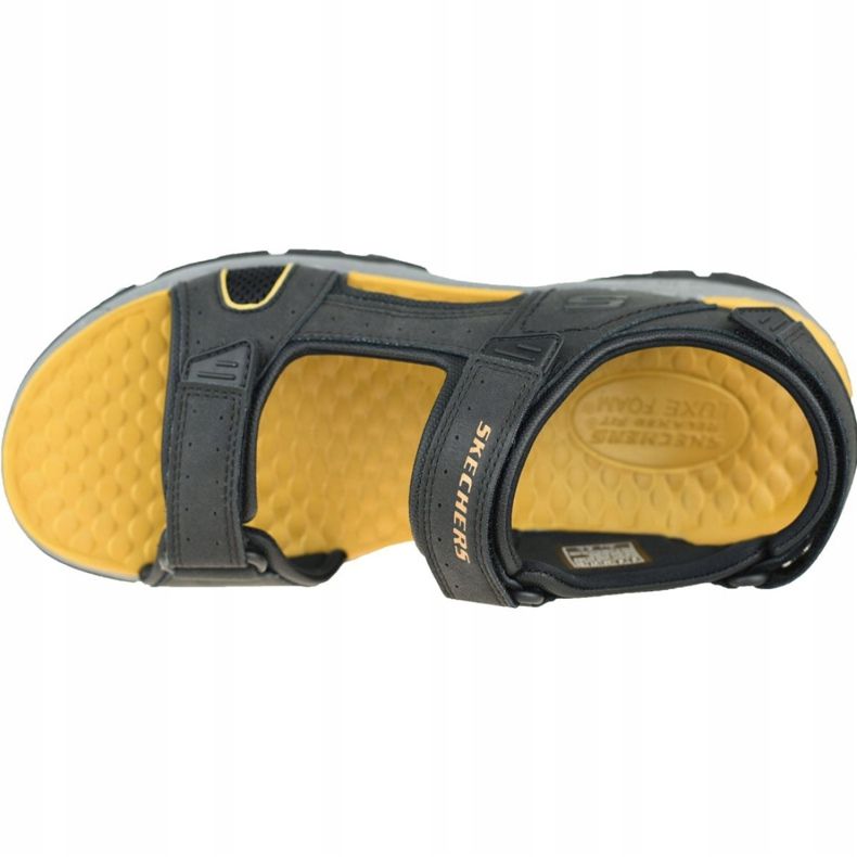 Skechers Tresmen-Hirano M 204106-BLK sandali nero 2