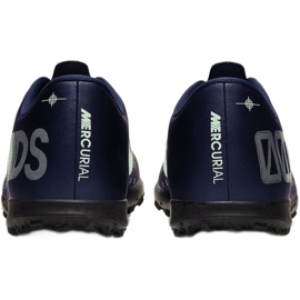 Nike Mercurial Vapor 13 Club Mds Tf M CJ1305-401 scarpe da calcio blu navy 2