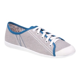 Scarpe giovanili Befado 248Q020 blu grigio 1