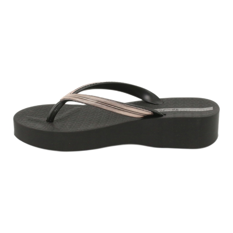 Ipanema 82764 sandali con zeppa nero giallo 1