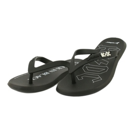 RIDER 82799 AC/DC infradito THONG AD uomo BRASILE bianco nero 2