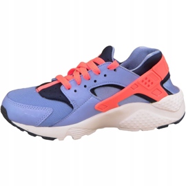Scarpa Nike Huarache Run Gs Jr 654280-402 blu grigio 1