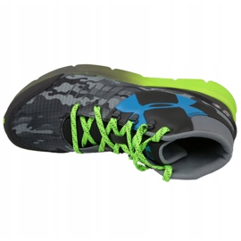 Under Armour Bgs Overdrive Mid K Jr 1266381-019 grigio verde 2