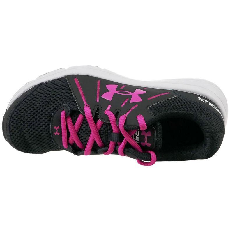Scarpe Under Armour W Dash Rn 2 W 1285488-003 nero rosa 2