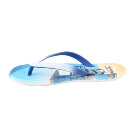 Infradito da uomo Rider Energy 10719 bianca blu 1