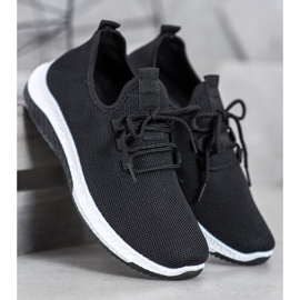 SHELOVET Scarpe traforate nere nero 1