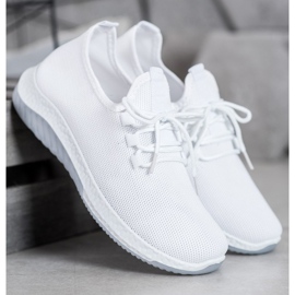 SHELOVET Scarpe bianche traforate bianca 1