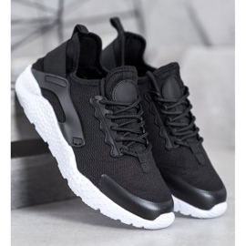 SHELOVET Sneakers in tessuto nero 2