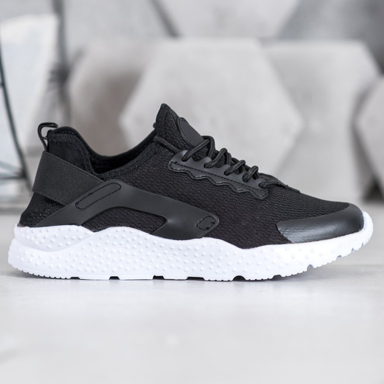 SHELOVET Sneakers in tessuto nero 1
