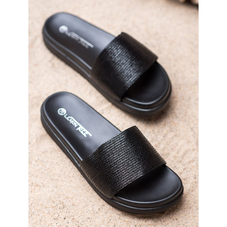 SHELOVET Pantofole Nere Classiche nero 1