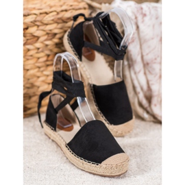 Seastar Espadrillas nere legate nero 1
