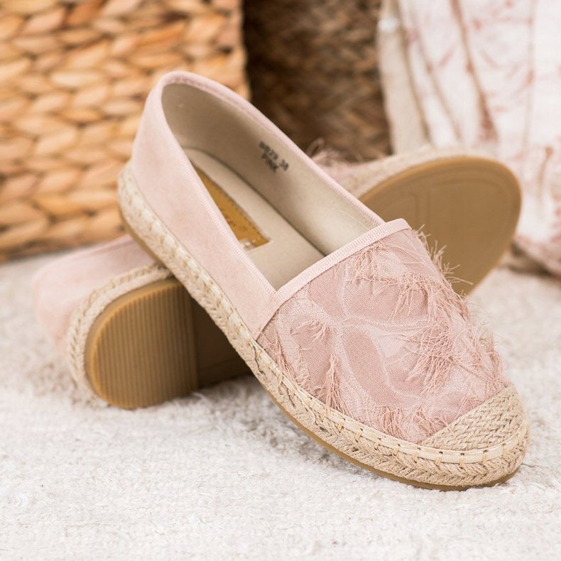 Seastar Espadrillas in camoscio rosa 1