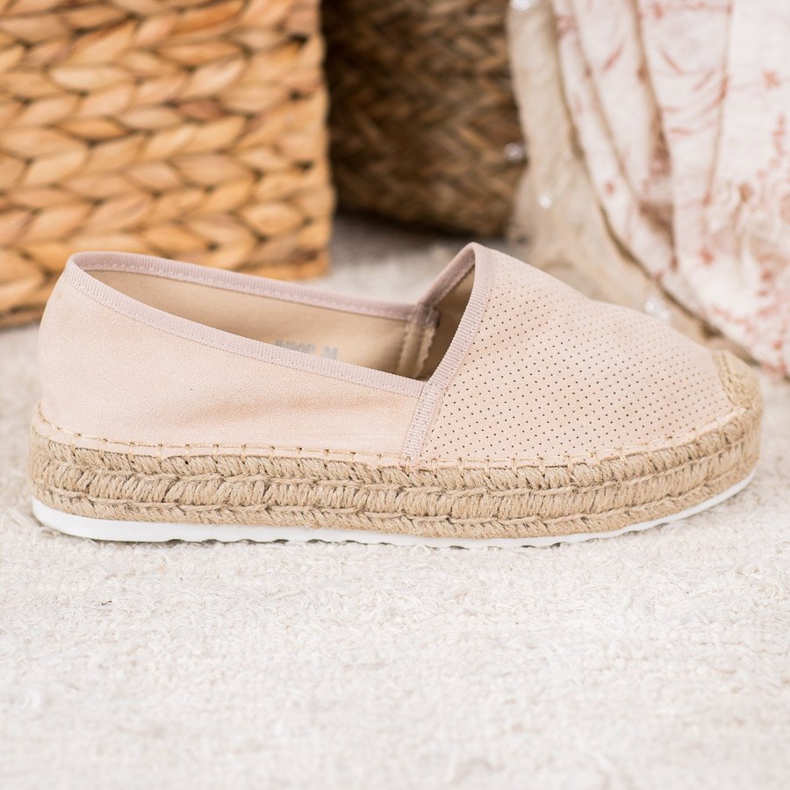 Seastar Espadrillas traforate con pelle scamosciata marrone 1