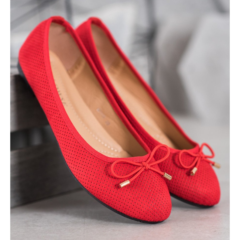 Clowse Ballerina Con Fiocco rosso 2