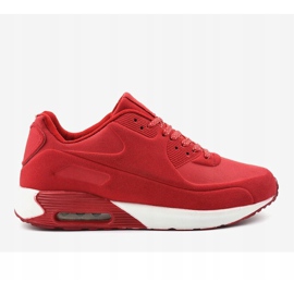 Scarpe sportive da uomo rosse A390-9 rosso 2