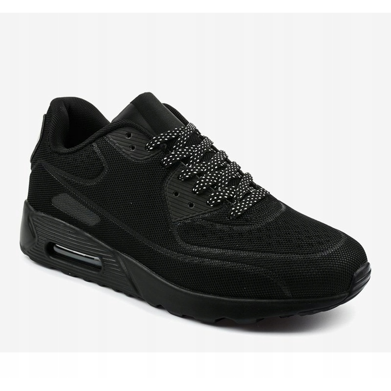 Scarpe sportive da uomo nere 5586-2 nero 1