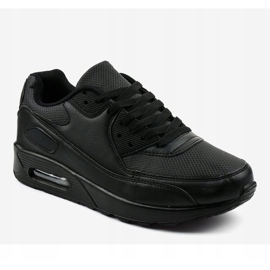 Scarpe sportive nere A939-2 nero 1