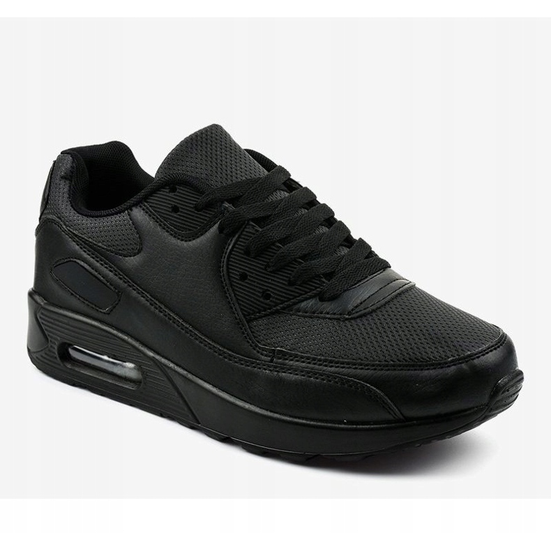 Scarpe sportive nere A939-2 nero 1