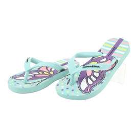 Infradito farfalla Ipanema Temas KIDS 82773 viola verde 2