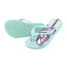 Infradito farfalla Ipanema Temas KIDS 82773 viola verde 3