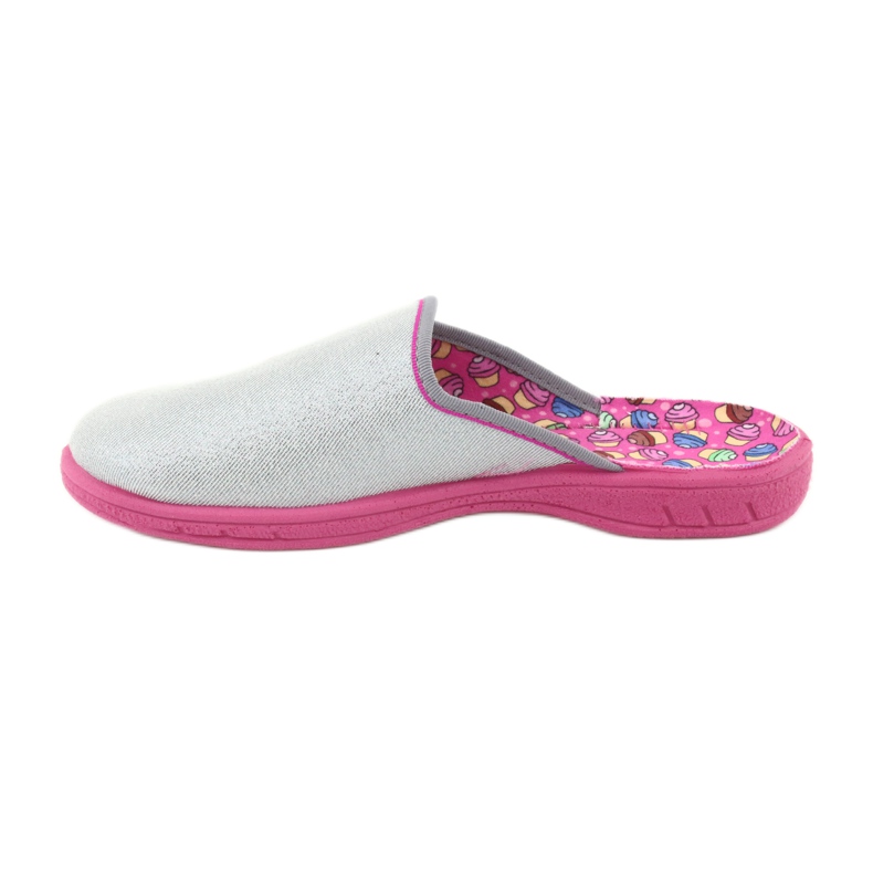 Scarpe per bambini colorate Befado 707Y407 rosa grigio 2