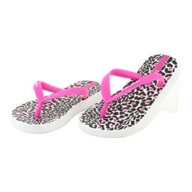 Ipanema 82777 infradito leopardato bianco nero rosa 2
