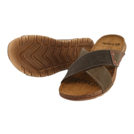 Pantofole uomo Inblu GG011 marroni marrone 3