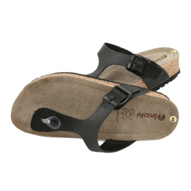 Pantofole profilattiche da donna Inblu NM020 nere nero 4