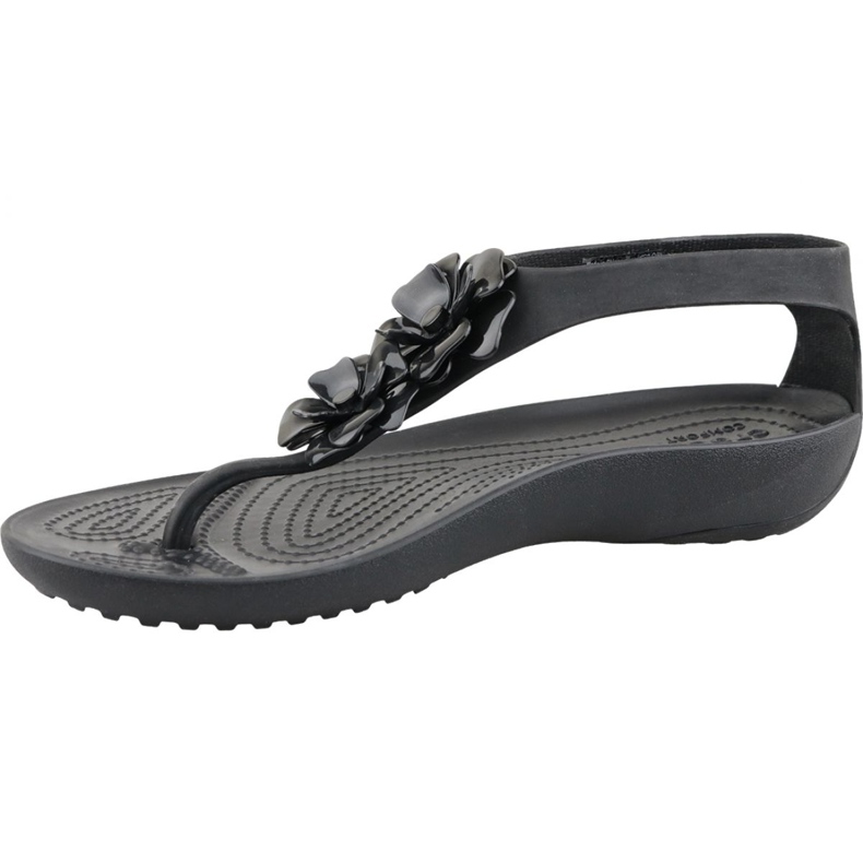 Crocs Serena Abbellire Flip W 205600-060 nero rosa 1