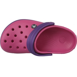 Crocs Crocband Zoccolo Jr 204537-600 viola rosa 2