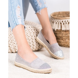 Seastar Espadrillas Con Glitter grigio 2