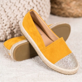 Seastar Espadrillas Con Glitter giallo 1