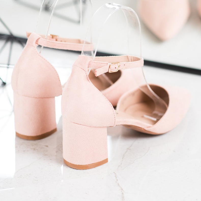SHELOVET Décolleté Classiche Con Fibbia rosa 1