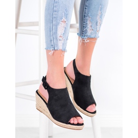 SHELOVET Sandali Neri Chiusi nero 2