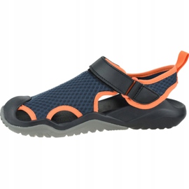 Sandali Crocs M Swiftwater Mesh Deck M 205289-4V9 blu navy 1