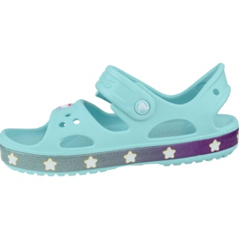 Crocs Fun Lab Unicorno Charm Sandalo K 206366-4O9 blu 1