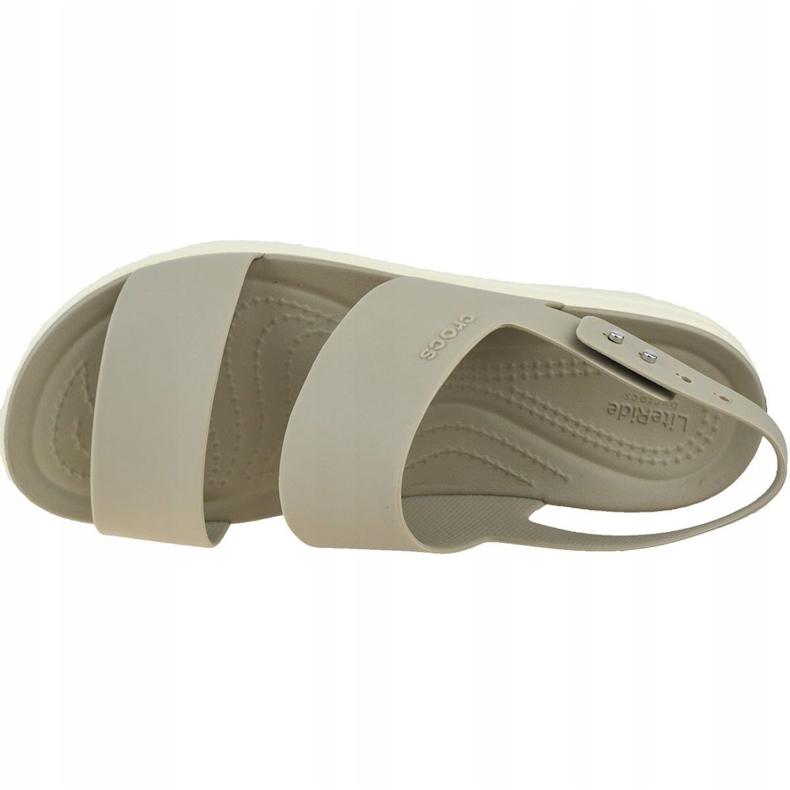 Crocs Brooklyn Low Wedge 206453-15W marrone 2