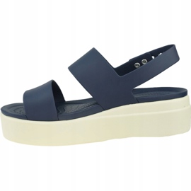 Crocs Brooklyn Low Wedge 206453-46K blu navy 1