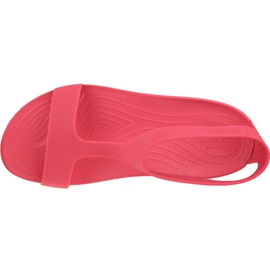 Crocs W Serena Sandali 205469-611 rosso 2
