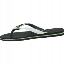 Havaianas Brasil Mix 4123206-0133 infradito bianco nero 1