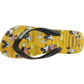 Havaianas Disney Eleganti 4123500-3624 infradito nero giallo 2