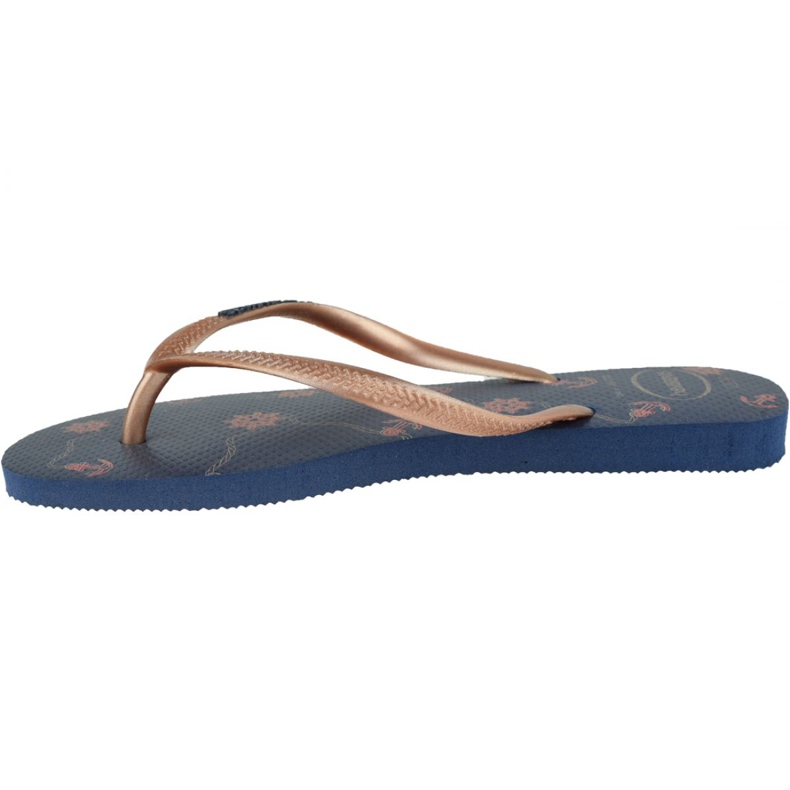 Havaianas Slim Nautial 4137125-1754 infradito viola blu navy 1