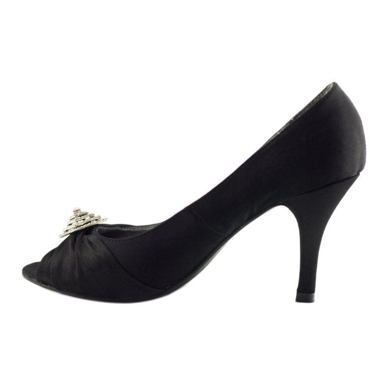 Décolleté con decoro argento McArthur 05-bk nero 3
