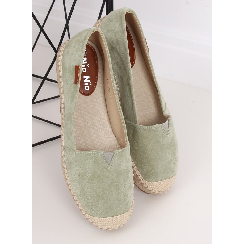 Espadrillas classiche verdi 99-23A Verde 1