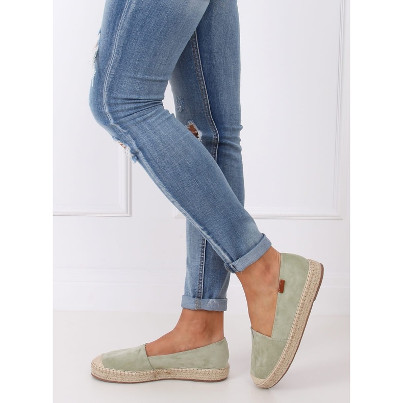 Espadrillas classiche verdi 99-23A Verde 2