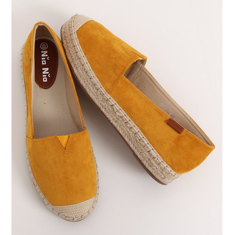 Espadrillas classiche miele 99-23A Giallo 1
