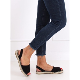 Nero nero 99-26A Espadrillas nere 1