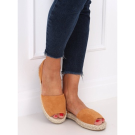 Espadrillas outdoor cammello 99-26A Camel marrone 2