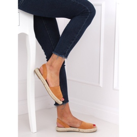 Espadrillas outdoor cammello 99-26A Camel marrone 1