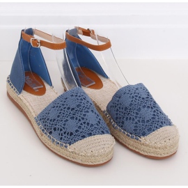 Espadrillas taglio blu 3035 Blu 1